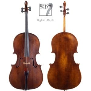 Concert Cello in Bigleaf Maple